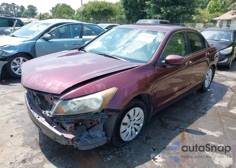 2009 Honda Accord 2.4 Lx из США, поврежденный, VIN 1HGCP26369A145896